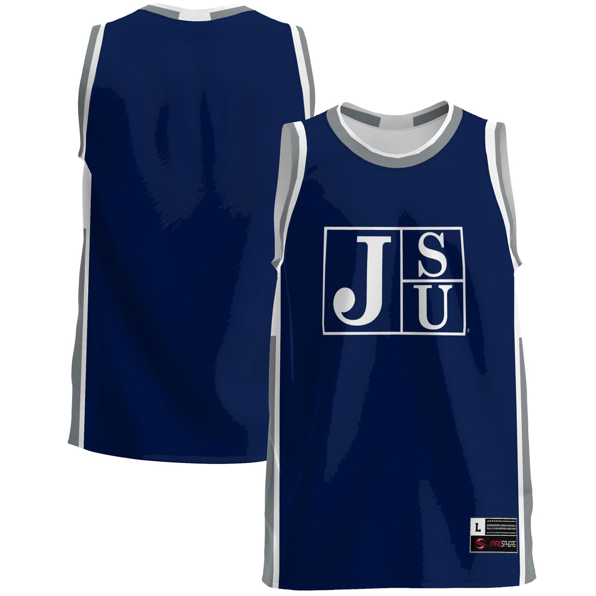 Jackson State Tigers GameDay Greats Lightweight Basketball Jersey - Navy