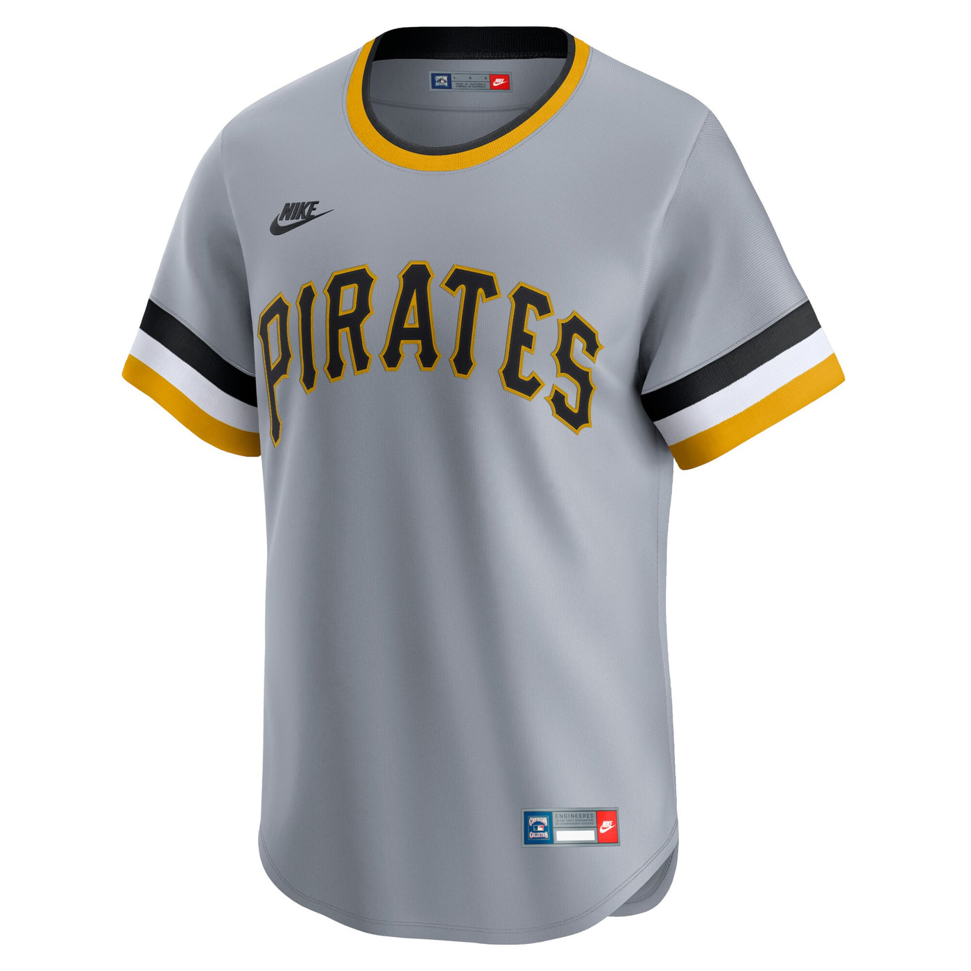 Pittsburgh Pirates Nike Gray Cooperstown Collection Limited Jersey