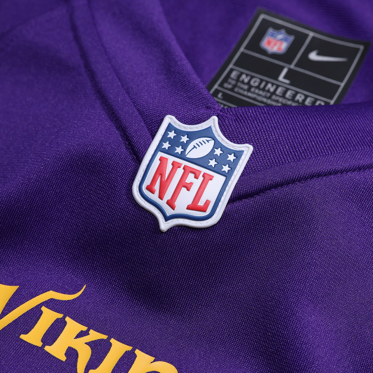 Minnesota Vikings Chaz Chambliss Purple Team Game Jersey