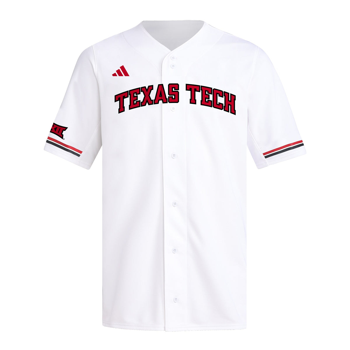 Texas Tech Red Raiders Replica Baseball Jersey - White