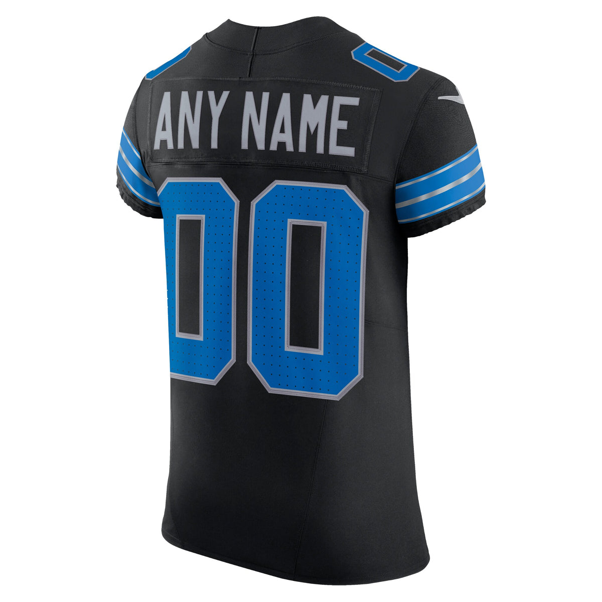 Detroit Lions Black Alternate Vapor F.U.S.E. Elite Custom Jersey