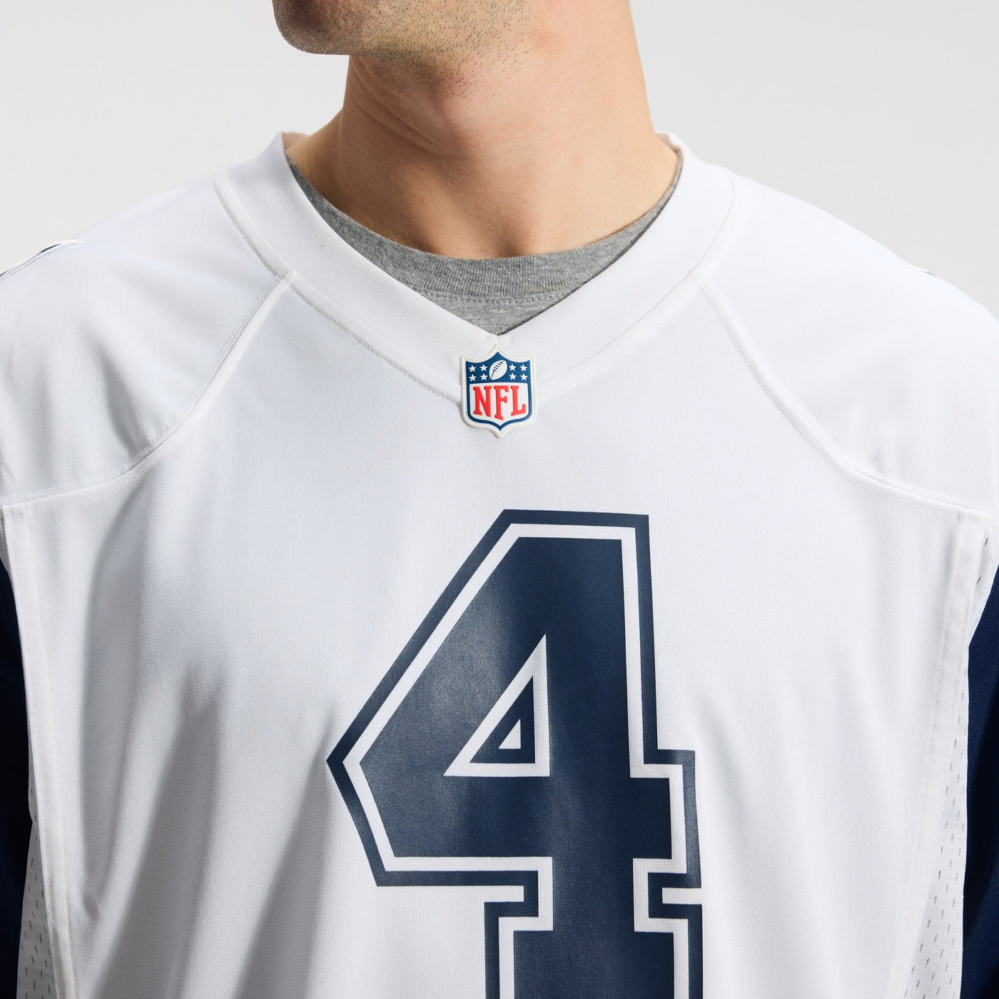 Dallas Cowboys Dak Prescott Nike White Alternate Game Team Jersey