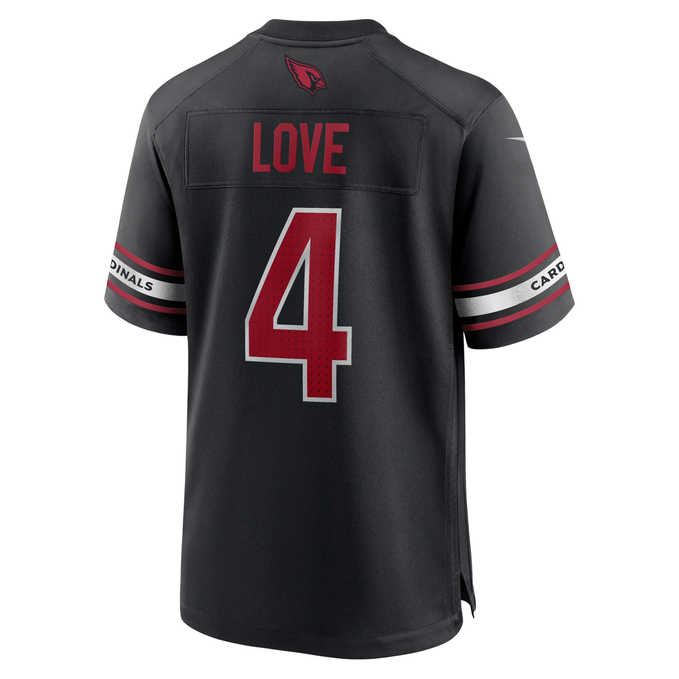 Arizona Cardinals Jeremiyah Love Nike Black Alternate Game Player Jersey