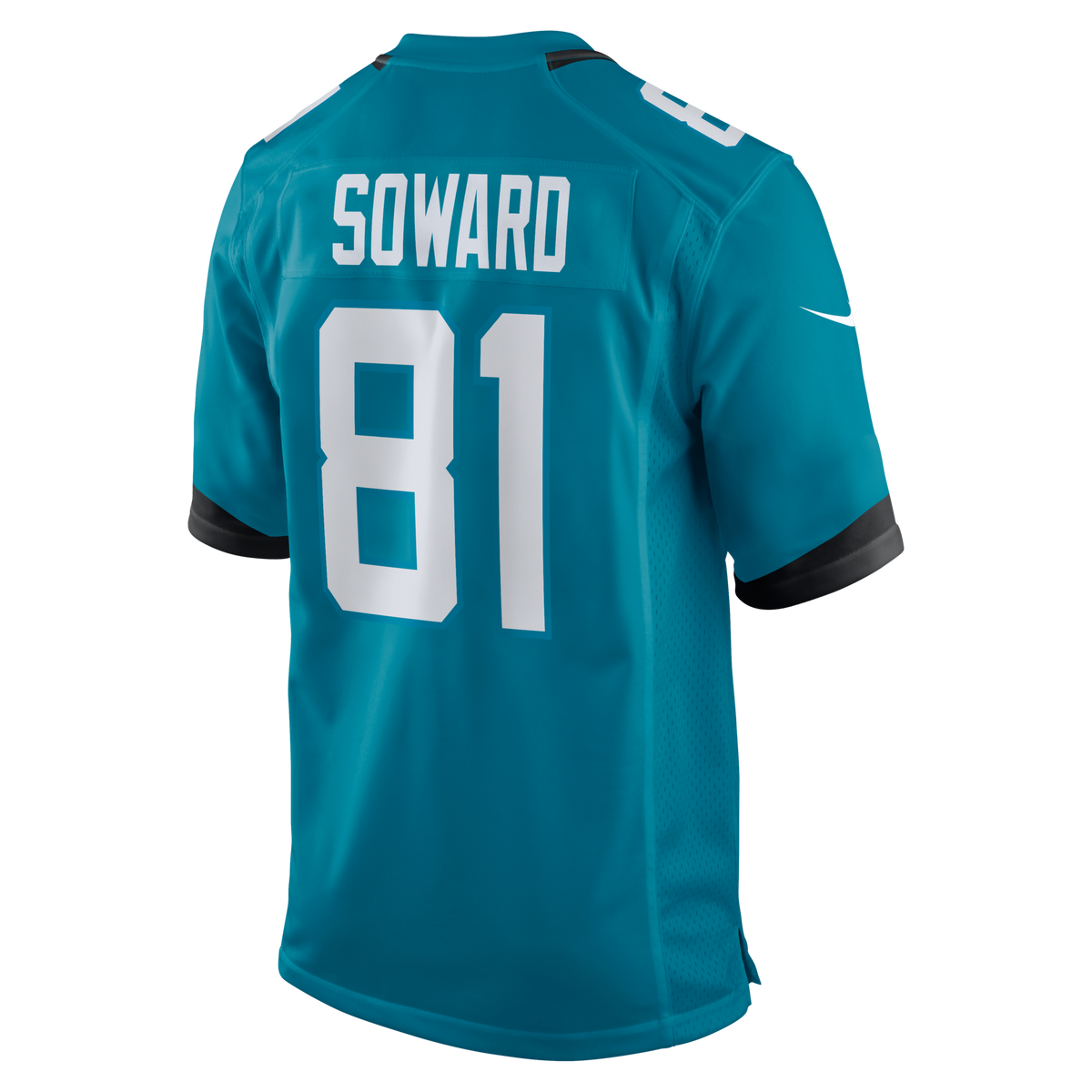 Jacksonville Jaguars R. Jay Soward Teal Retired Player Team Game Jersey