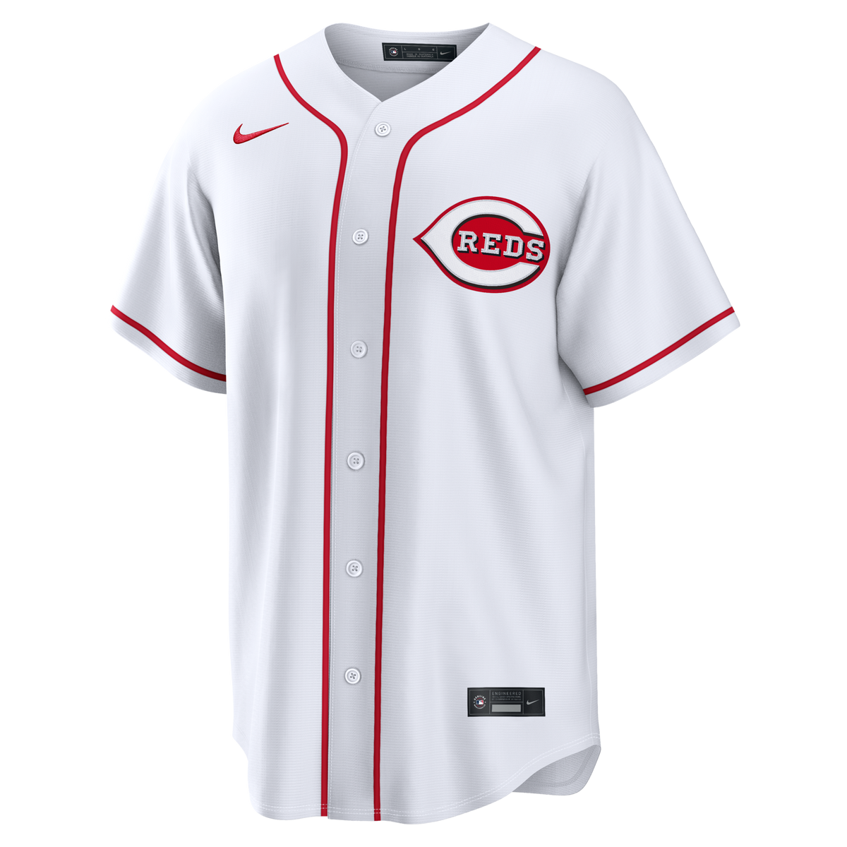 Cincinnati Reds Elly De La Cruz White Home Replica Jersey