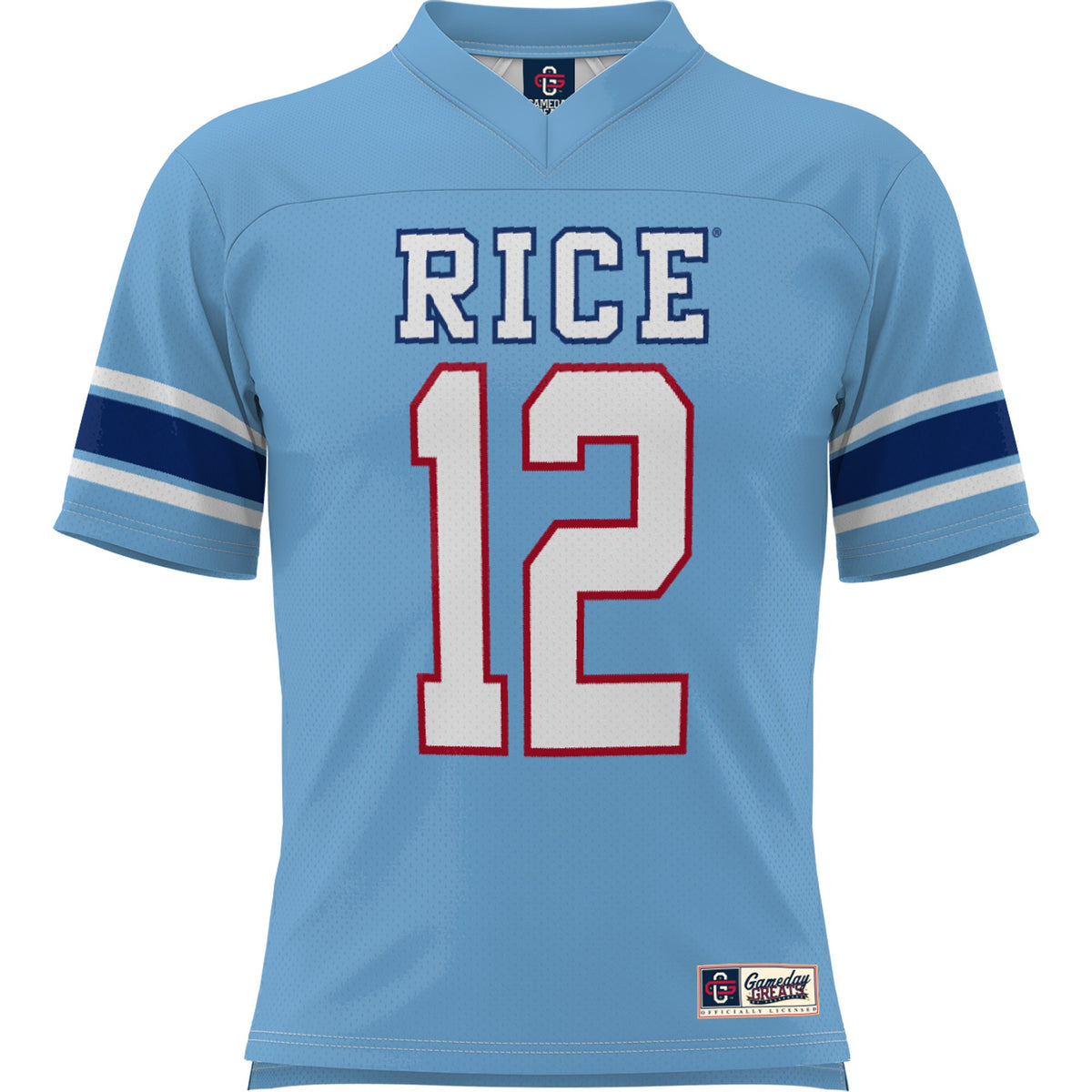 #1 Rice Owls GameDay Greats Football Jersey - Light Blue
