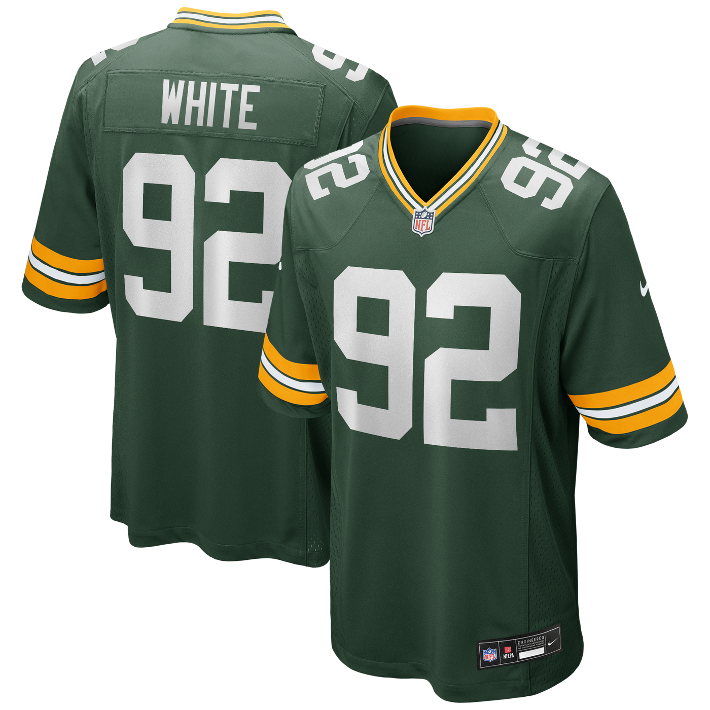 Green Bay Packers Reggie White Nike Green Game Retired Player Jersey