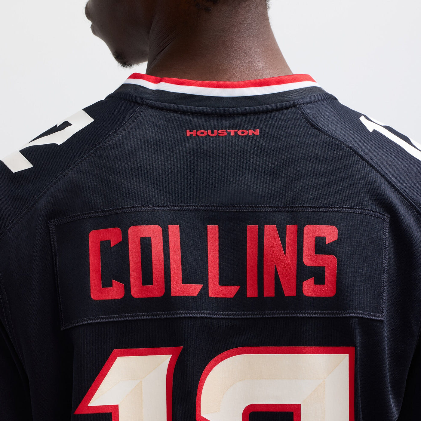 Houston Texans Nico Collins Nike Navy Game Jersey