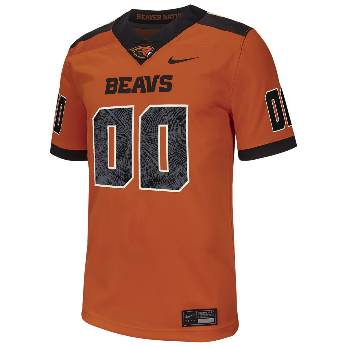 Oregon State Beavers Pick-A-Player NIL Football Game Jersey - Orange