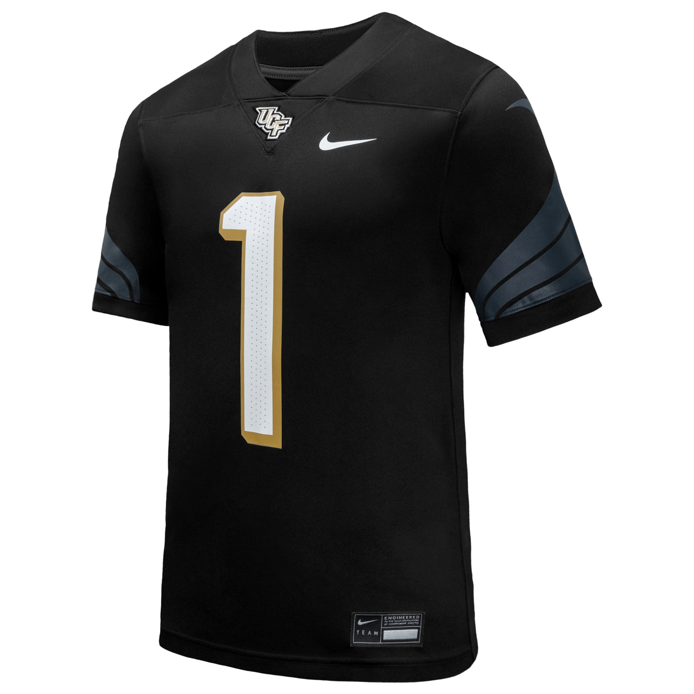 Nike #1 Black UCF Knights Home Game Football Jersey