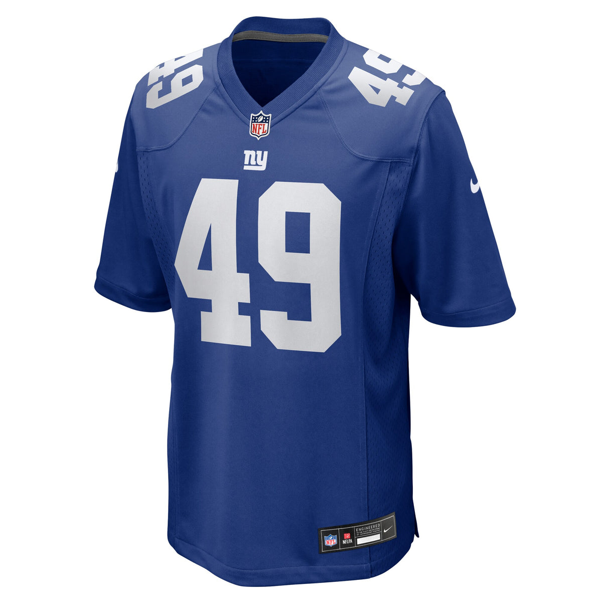 New York Giants Chris Board Royal Team Game Jersey