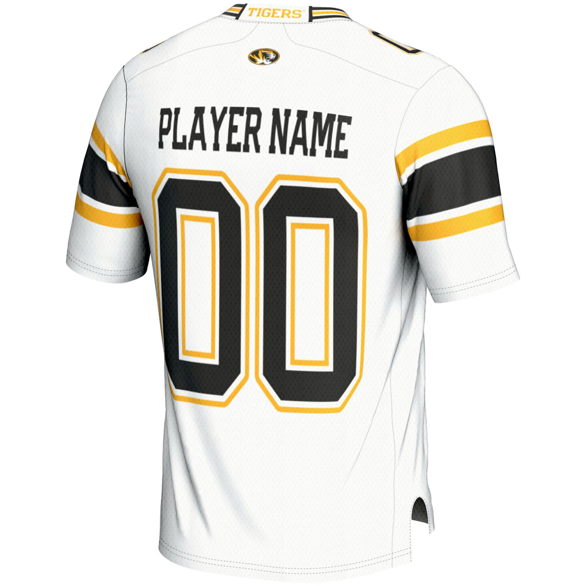 Missouri Tigers GameDay Greats NIL Pick-A-Player Football Jersey - White