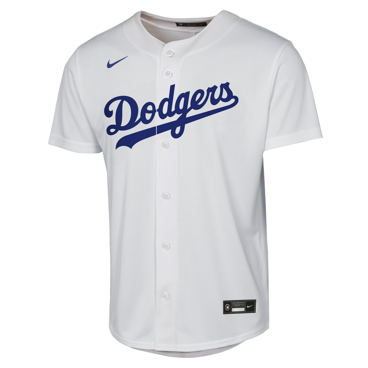 Male Los Angeles Dodgers Will Smith Nike White Home Replica Jersey