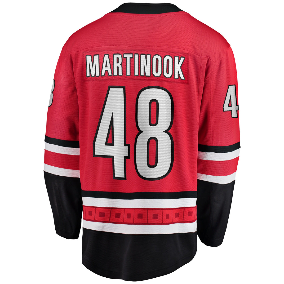 Carolina Hurricanes Jordan Martinook Fanatics Red Alternate Breakaway Player Jersey