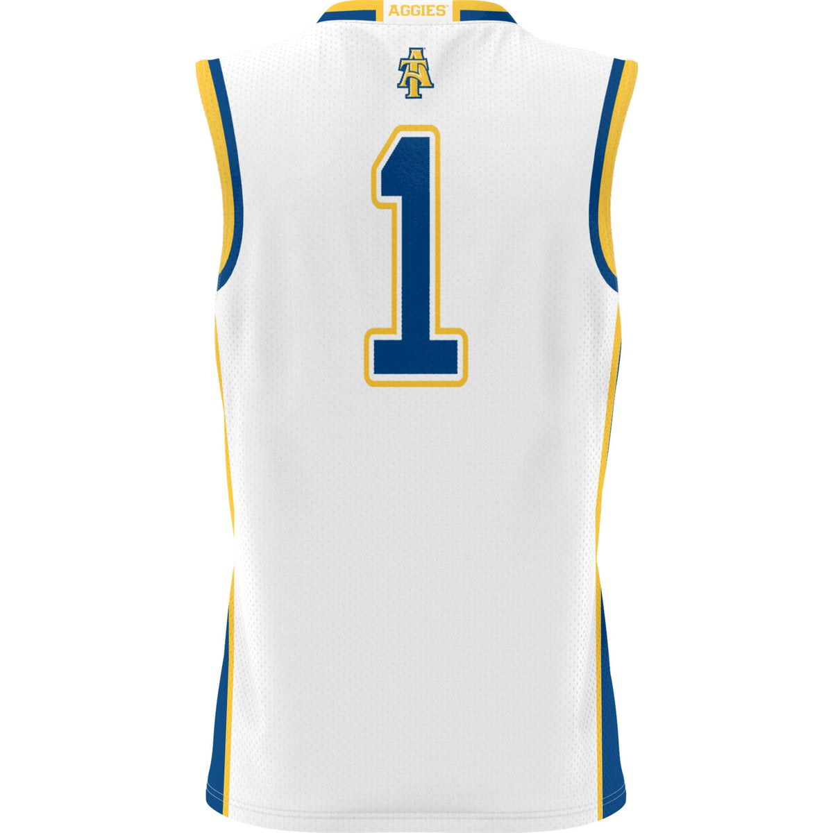 #1 North Carolina A&T Aggies GameDay Greats Lightweight Basketball Jersey - White