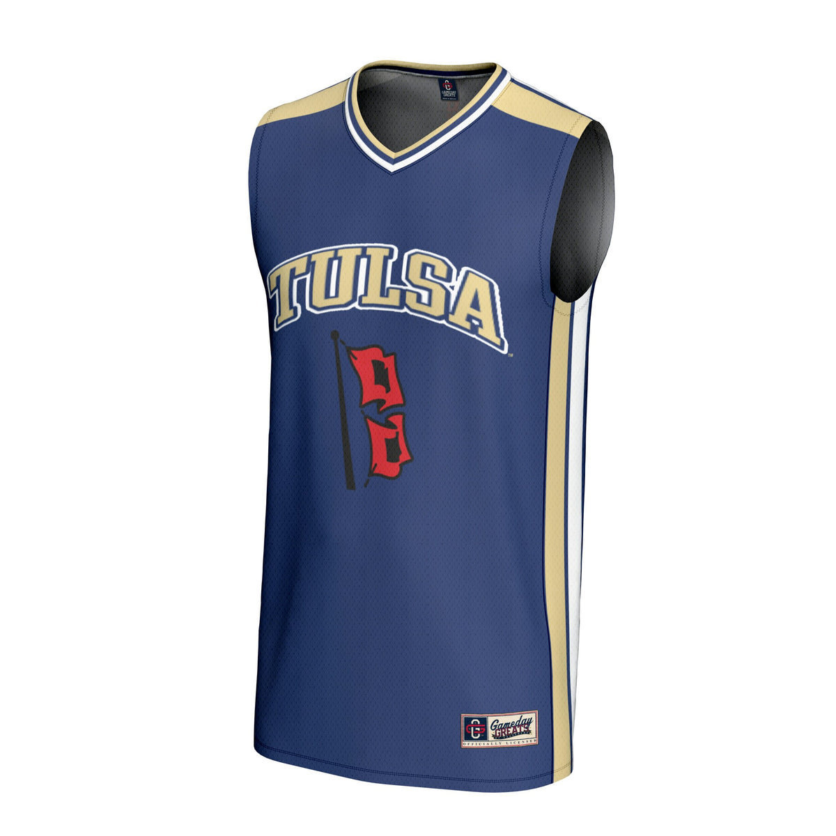 Tulsa Golden Hurricane GameDay Greats Basketball Jersey - Royal