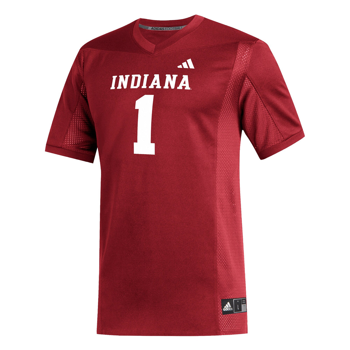 #1 Indiana Hoosiers Replica Football Jersey - Crimson
