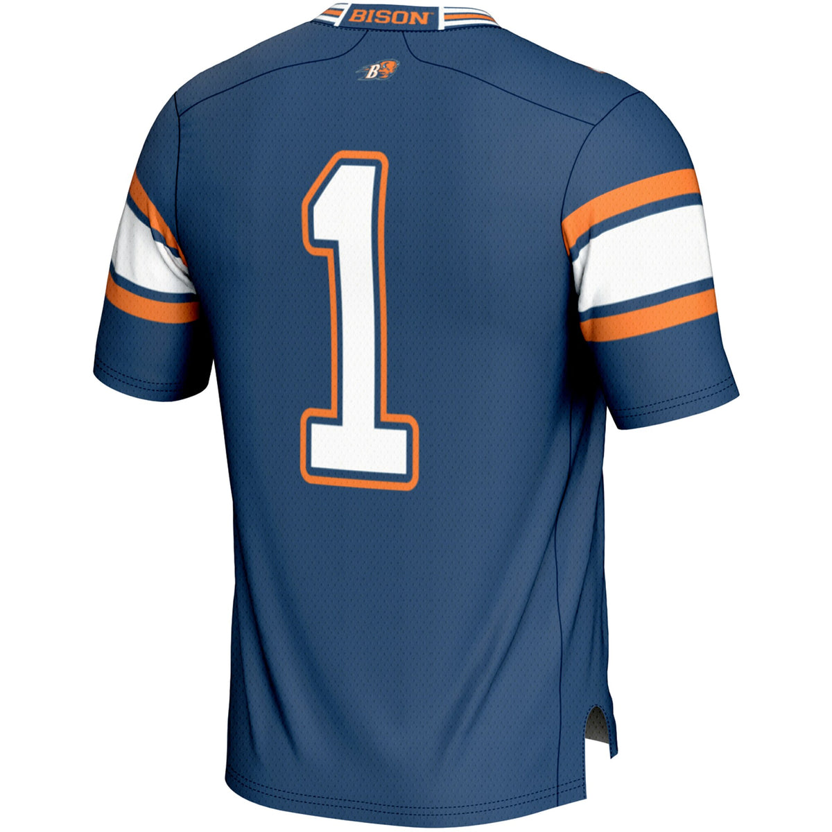 #1 Bucknell Bison GameDay Greats Endzone Football Jersey - Blue