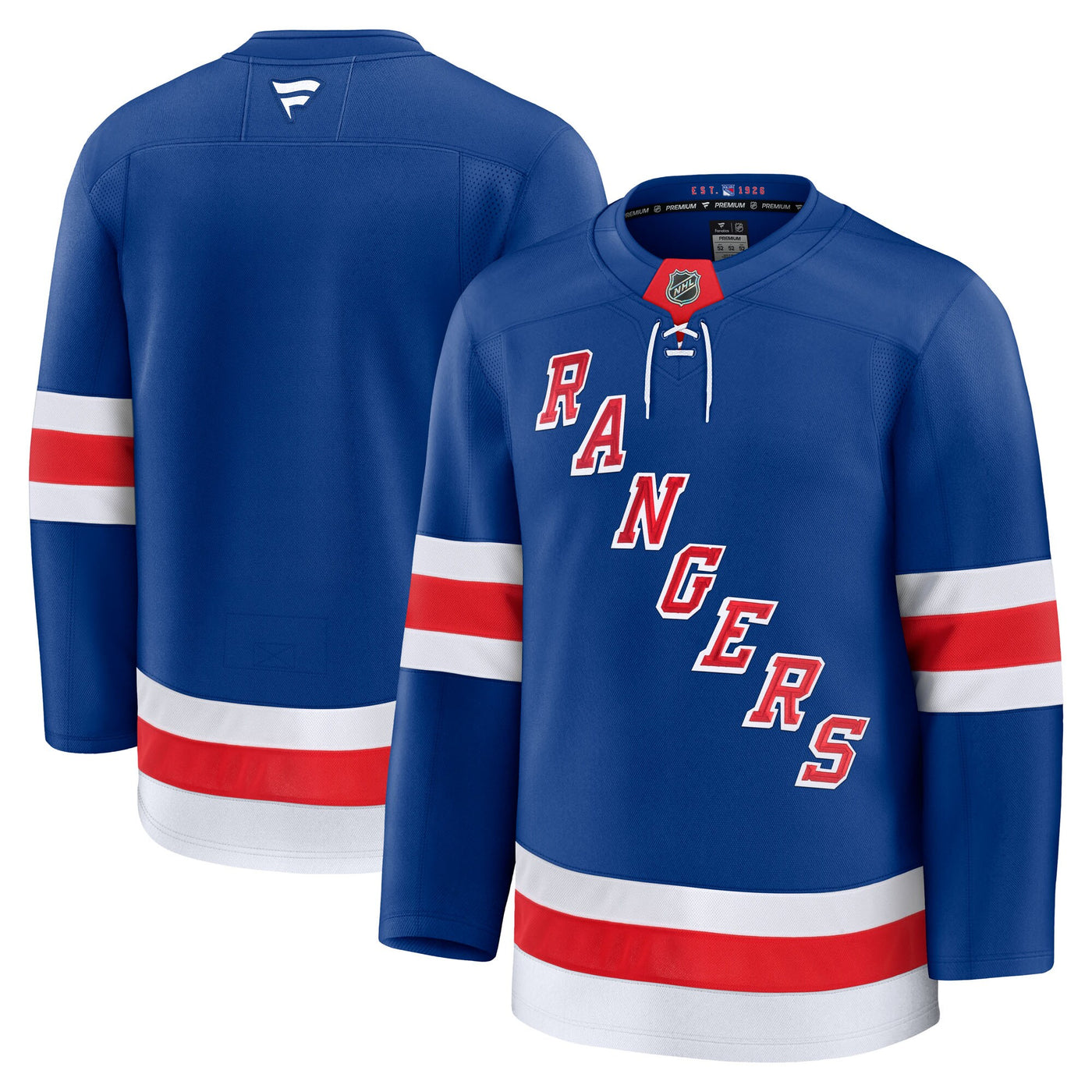 New York Rangers Fanatics Blue Home Premium Jersey