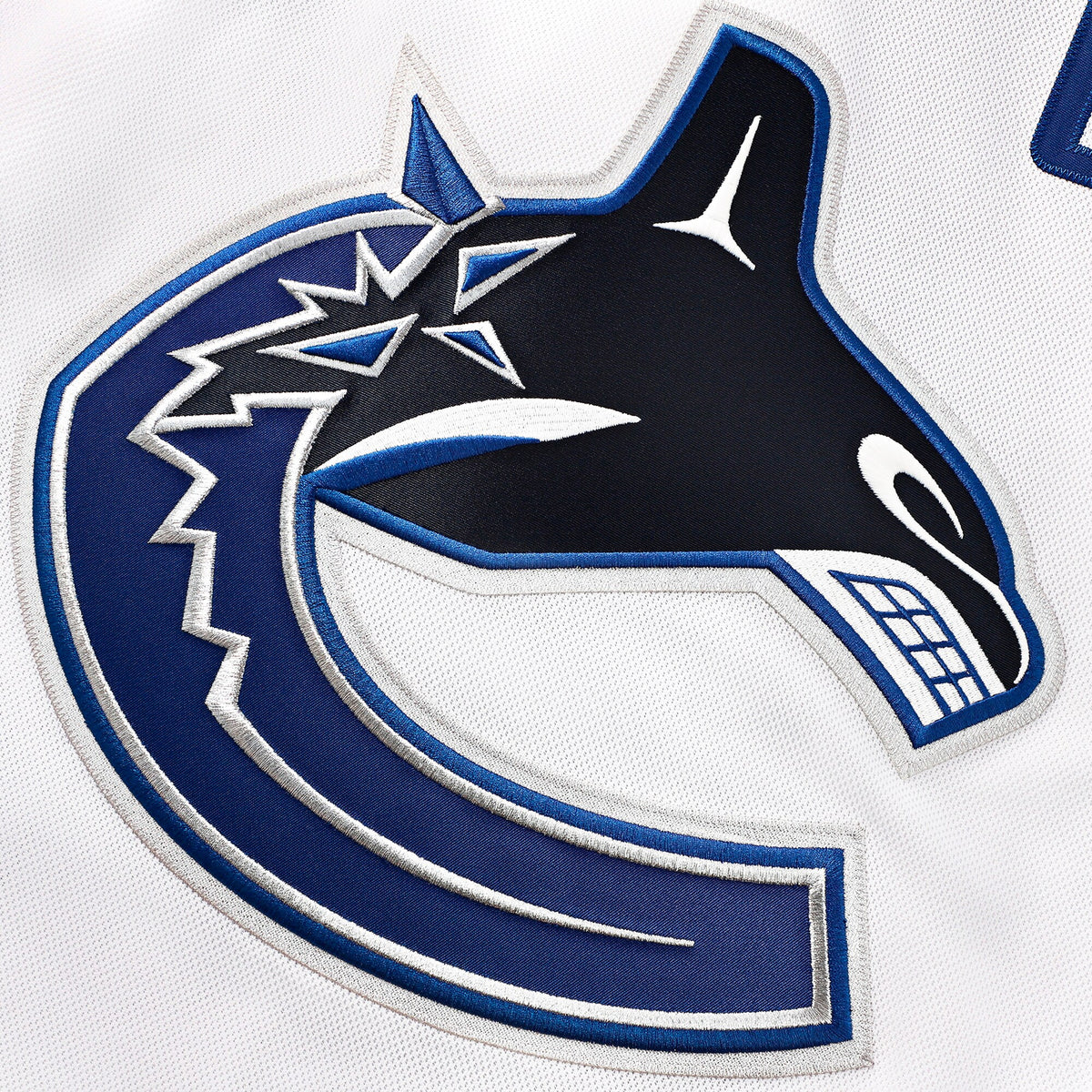 Vancouver Canucks Fanatics White Away Premium Custom Jersey