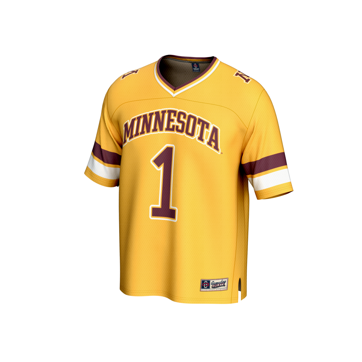 #1 Minnesota Golden Gophers GameDay Greats Collegiate Football Fashion Jersey - Gold
