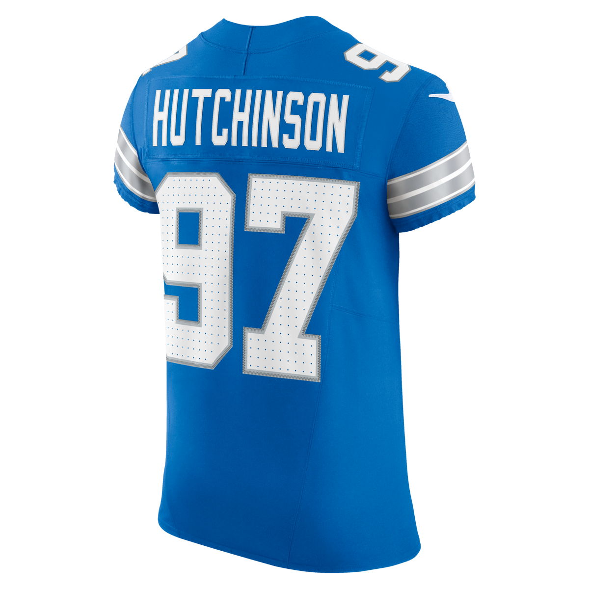 Detroit Lions Aidan Hutchinson Blue Team Vapor F.U.S.E. Elite Jersey