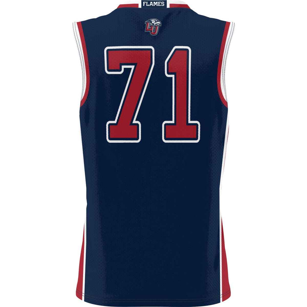 #71 Liberty Flames GameDay Greats Lightweight Basketball Jersey - Navy