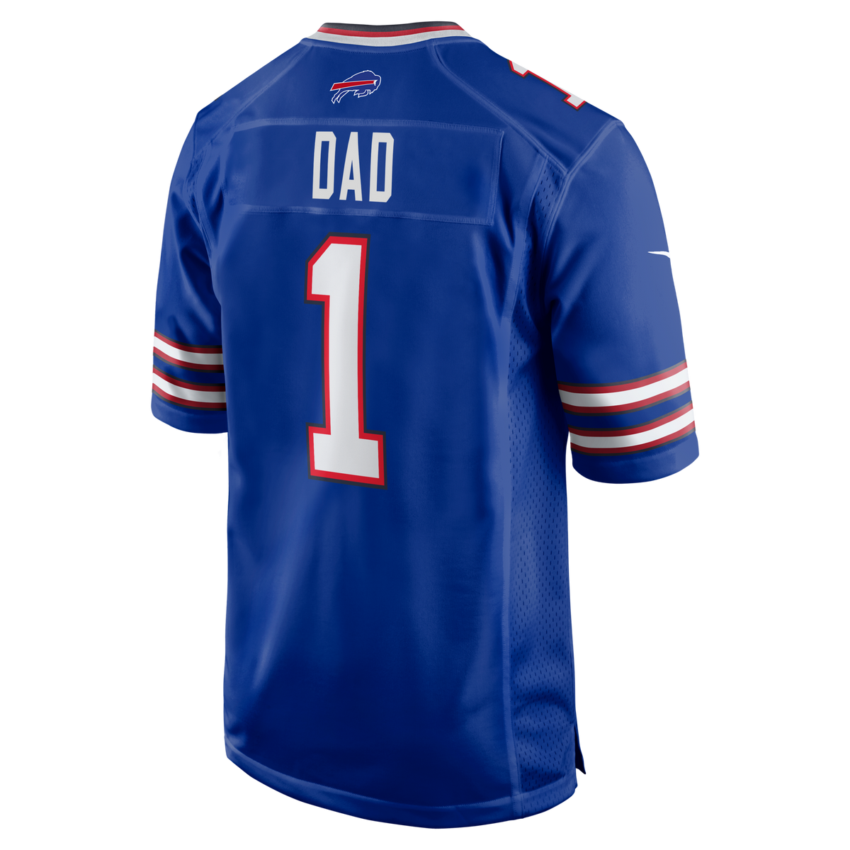 Buffalo Bills Number 1 Dad Royal Game Jersey