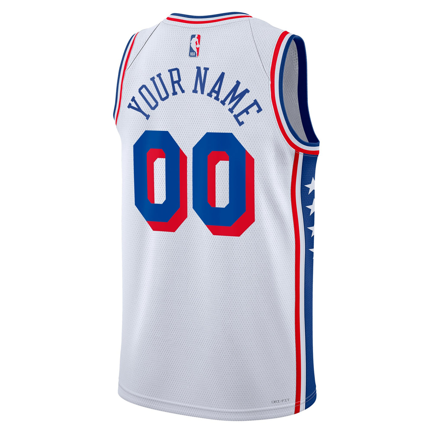 Philadelphia 76ers Nike Association Swingman Jersey - Custom