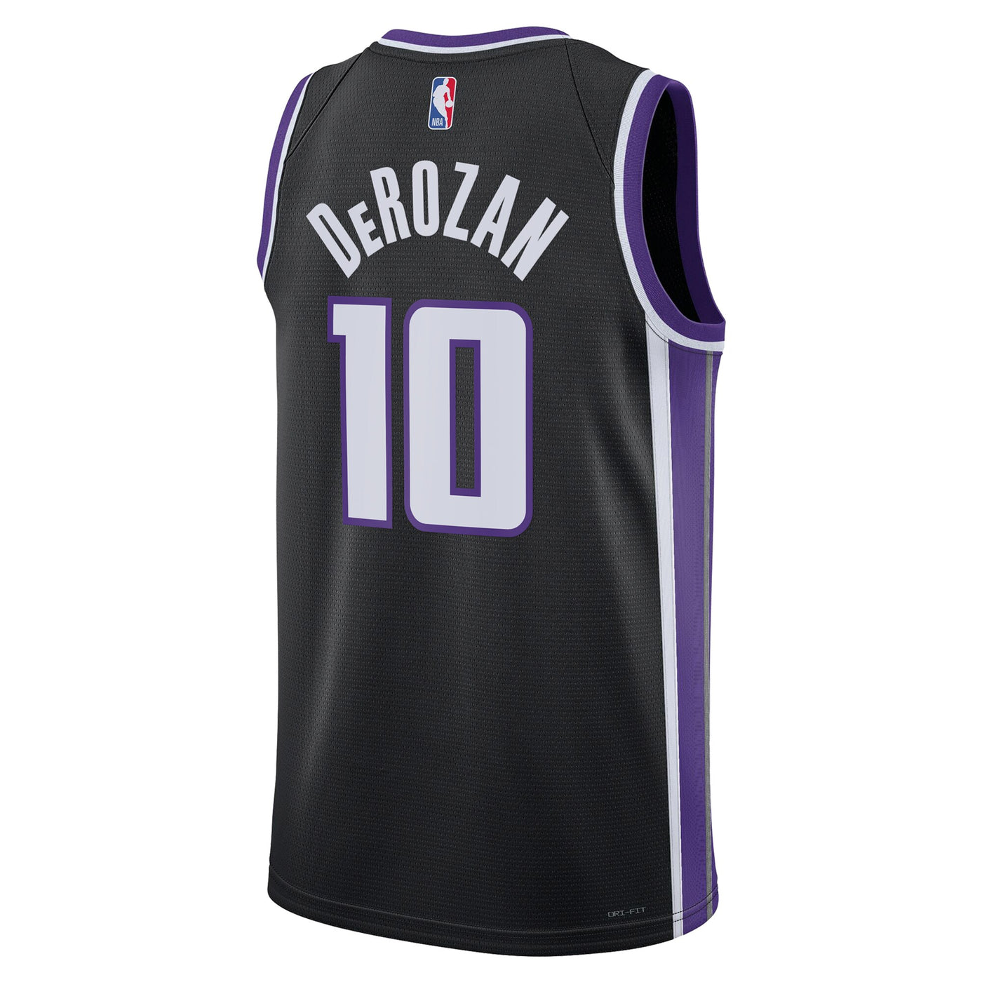 Sacramento Kings Nike Icon Edition Swingman Jersey - Black - DeMar DeRozan