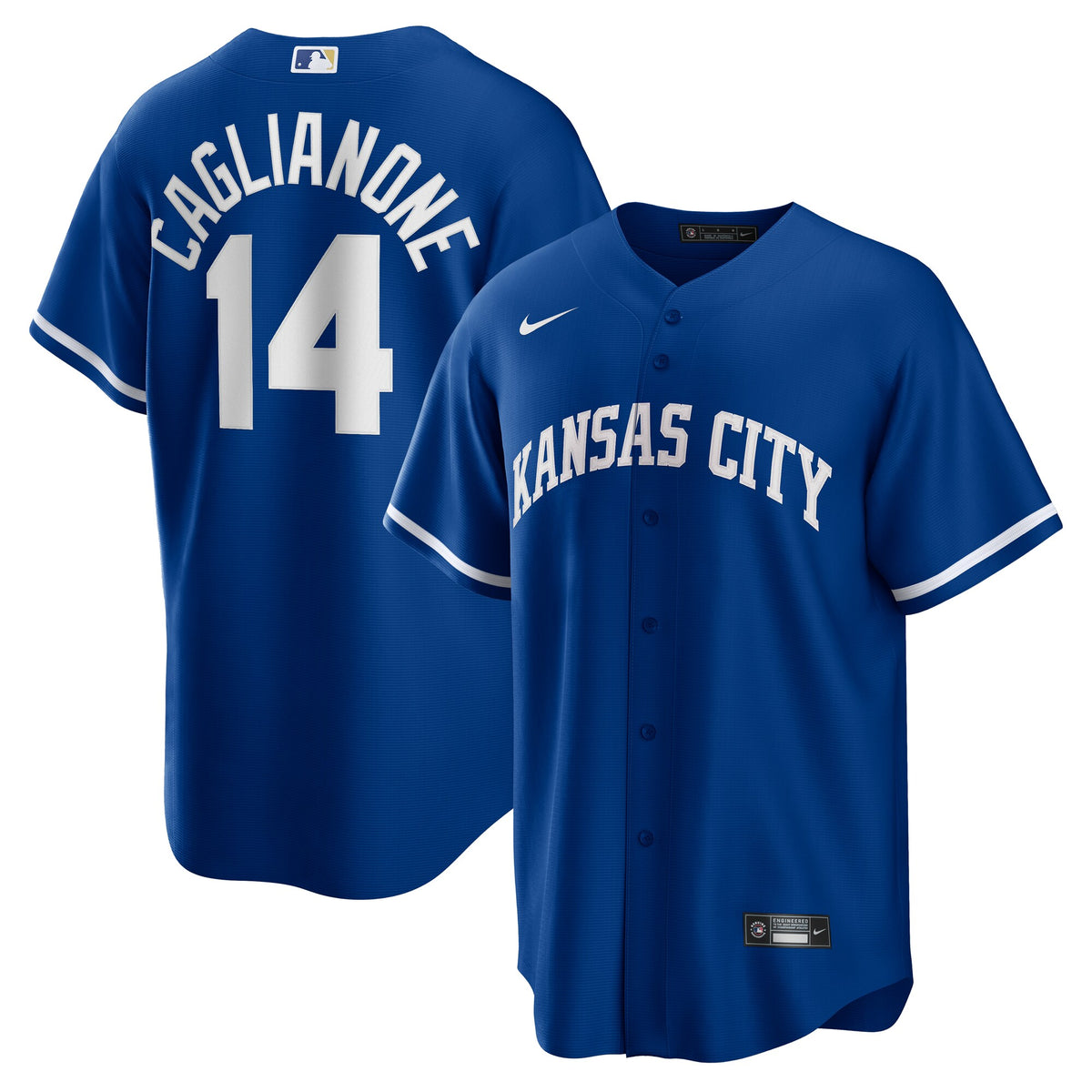 Kansas City Royals Jac Caglianone Royal Alternate Replica Jersey