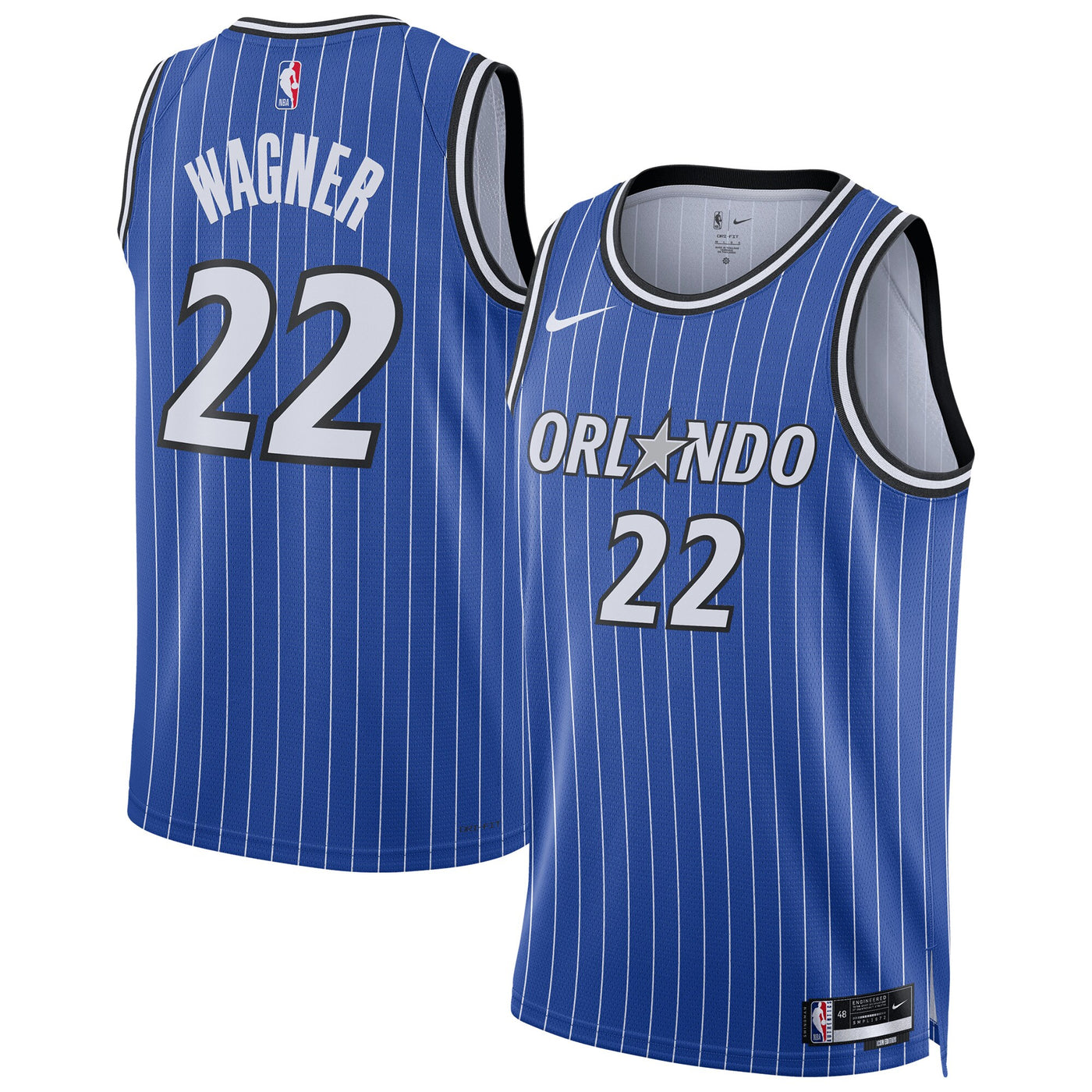 Orlando Magic Nike Replica Icon Swingman Jersey - Moritz Wagner