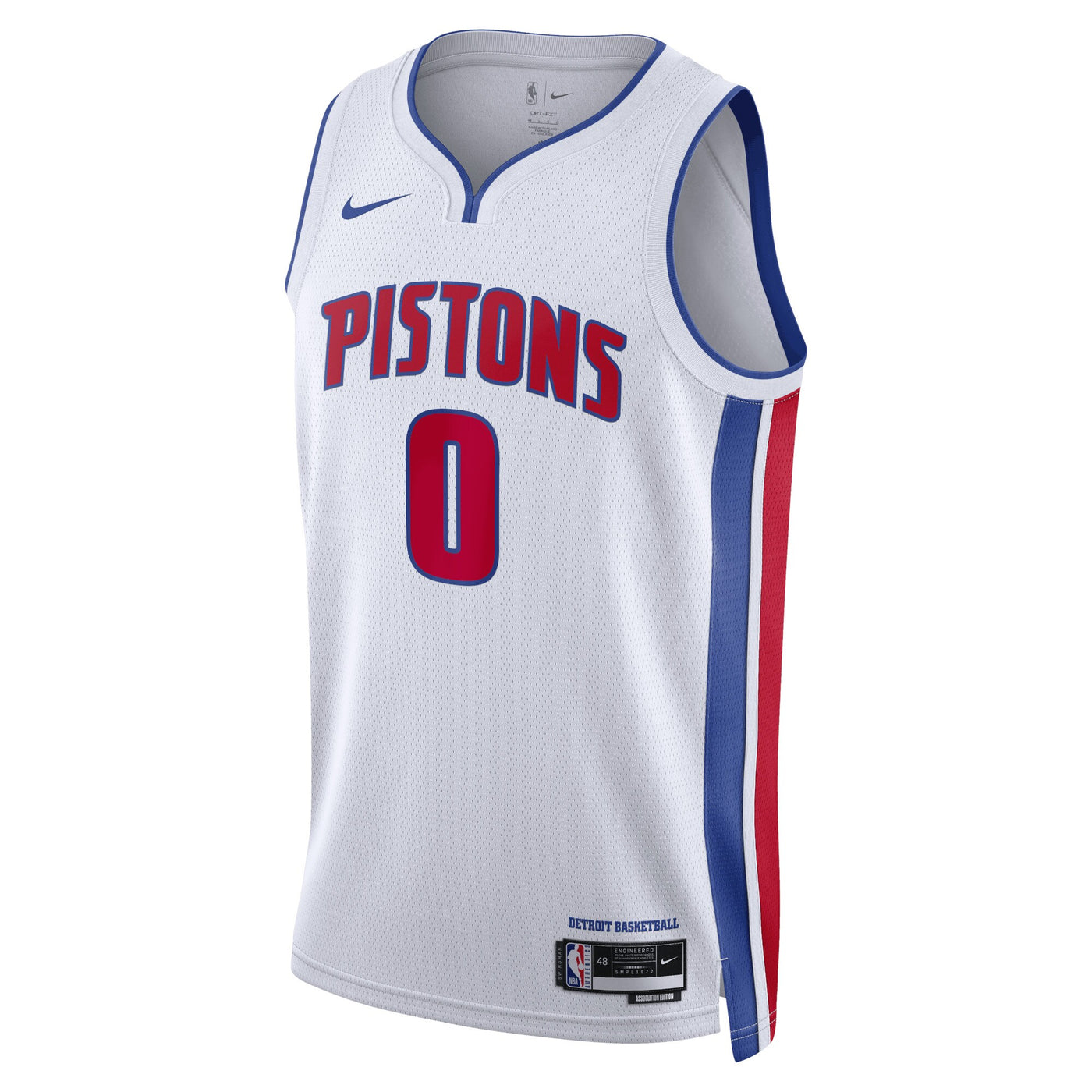 Detroit Pistons Nike Association Edition Swingman Jersey - White - Jalen Duren