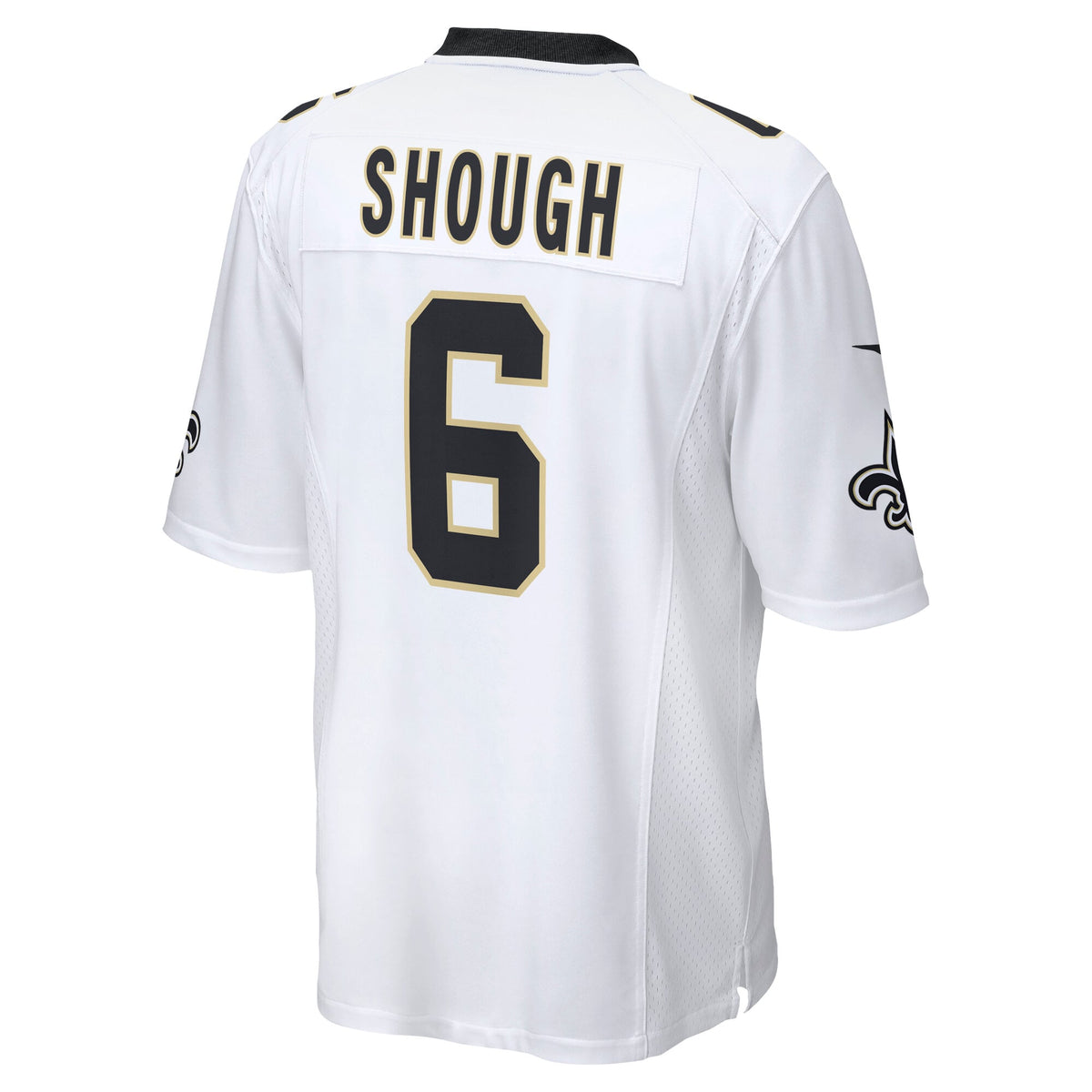 New Orleans Saints Tyler Shough Nike White Game Player Jersey
