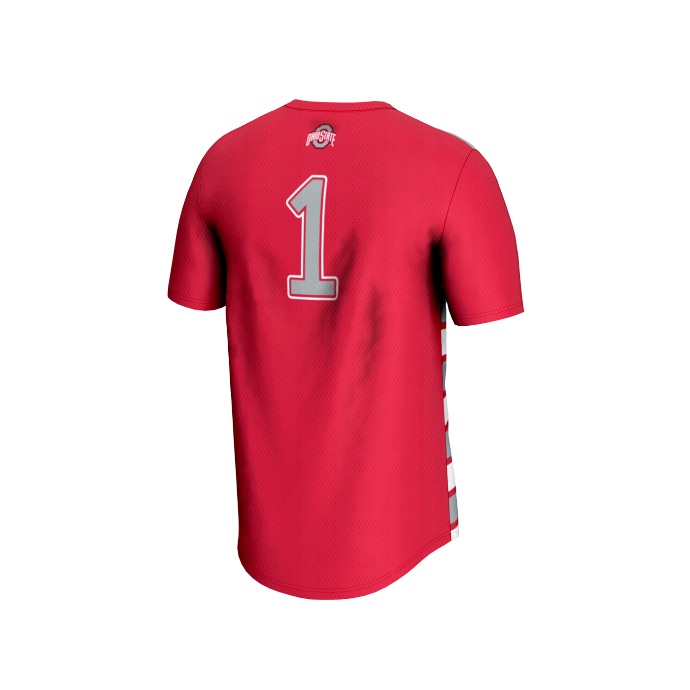 GameDay Greats #1 Scarlet Ohio State Buckeyes Lightweight Soccer Fashion Jersey