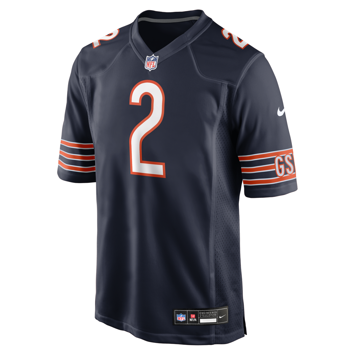 Chicago Bears Coby Bryant Navy Team Game Jersey
