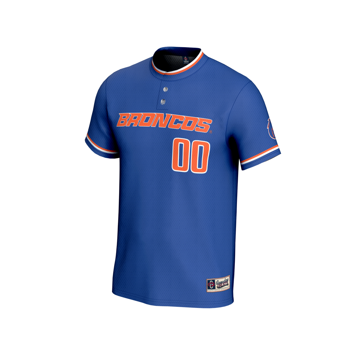 Boise State Broncos GameDay Greats Lightweight Collegiate Softball NIL Pick-A-Player Fashion Jersey - Royal