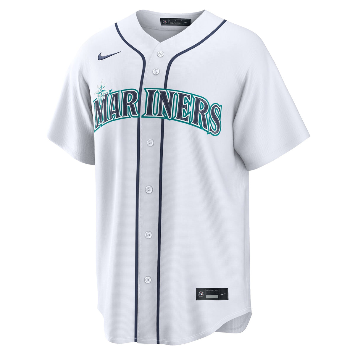 Seattle Mariners Luke Raley White Home Replica Jersey