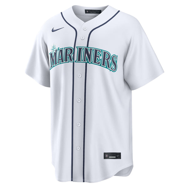 Seattle Mariners Luke Raley White Home Replica Jersey