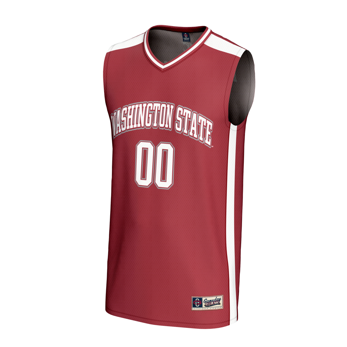Washington State Cougars GameDay Greats NIL Pick-A-Player Lightweight Basketball Fashion Jersey - Crimson