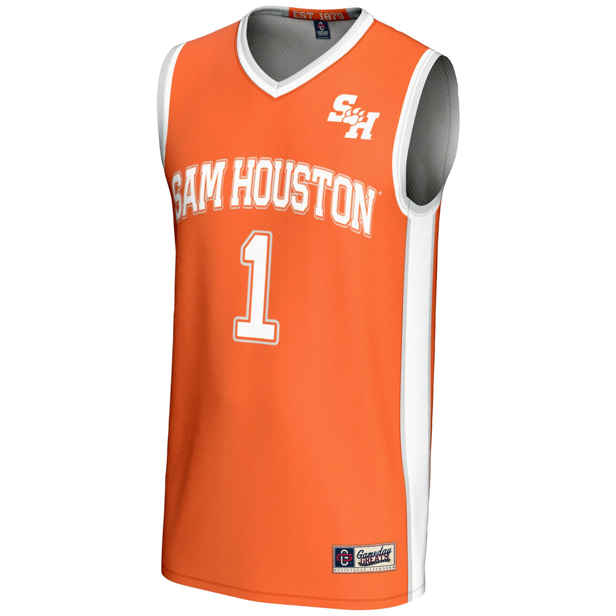 #1 Sam Houston State Bearkats GameDay Greats Replica Lightweight Basketball Jersey - Orange