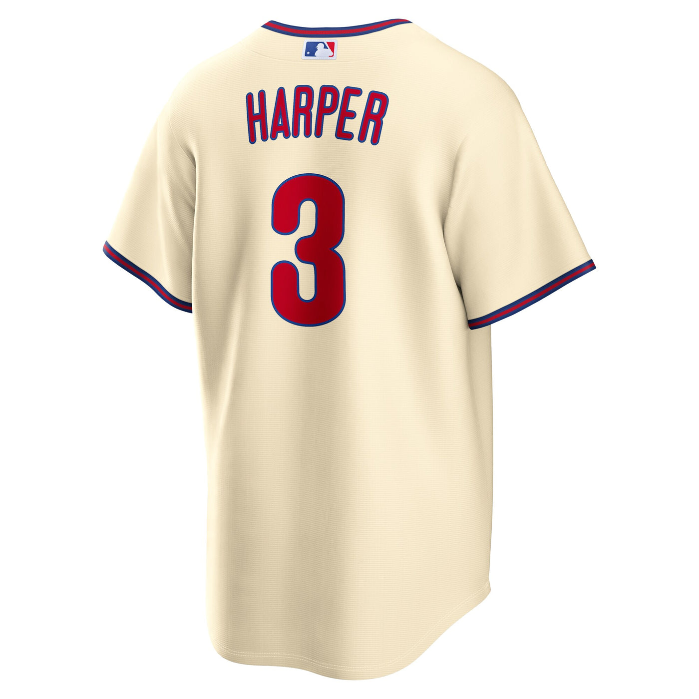 Philadelphia Phillies Bryce Harper Nike Cream Alternate Replica Jersey