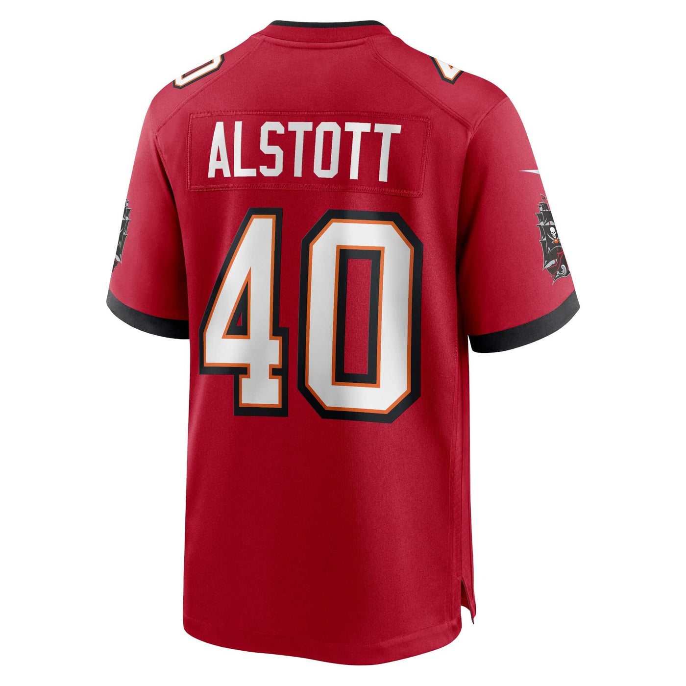 Tampa Bay Buccaneers Mike Alstott Nike Red Retired Player Game Jersey