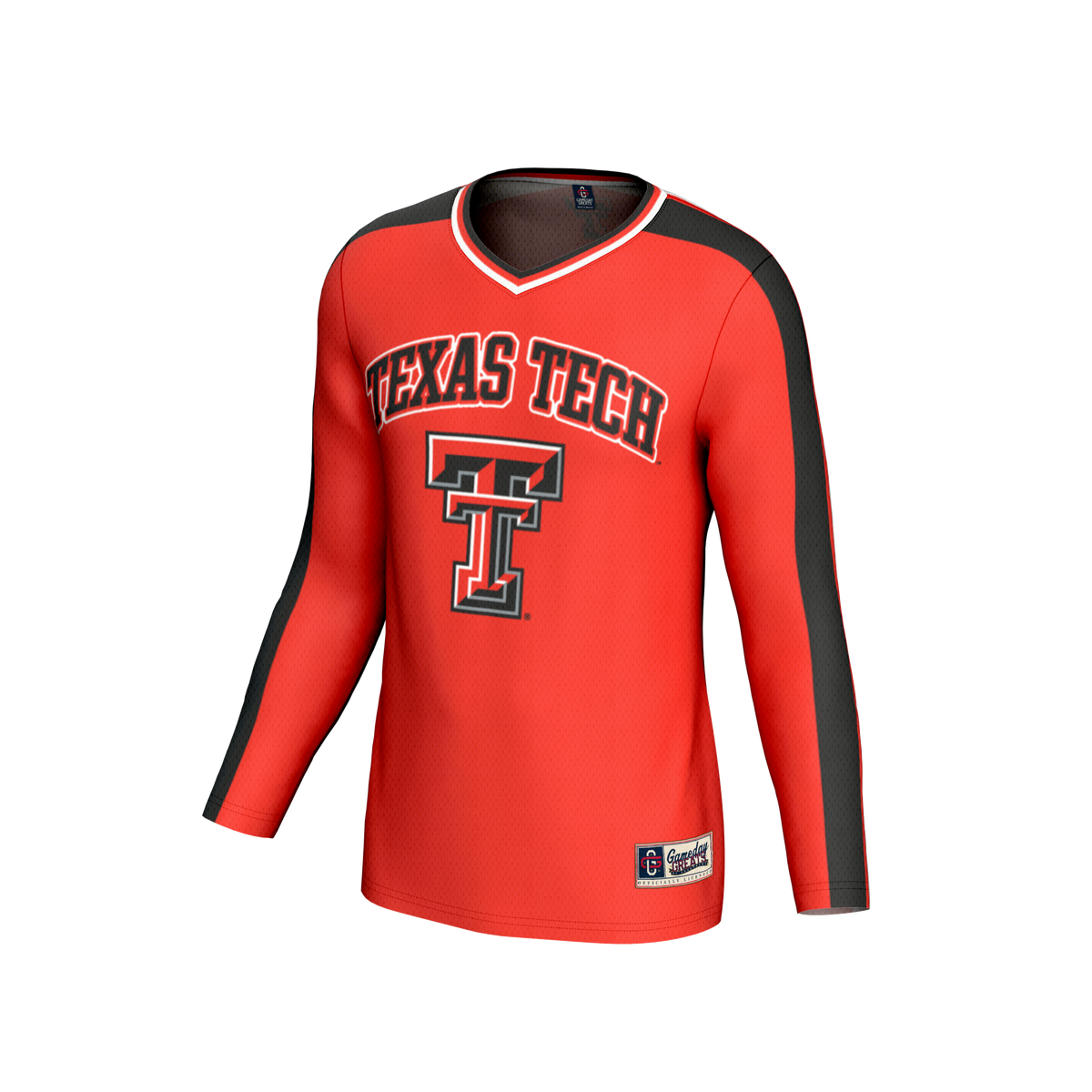 #1 Texas Tech Red Raiders GameDay Greats Lightweight Volleyball Fashion Jersey - Red