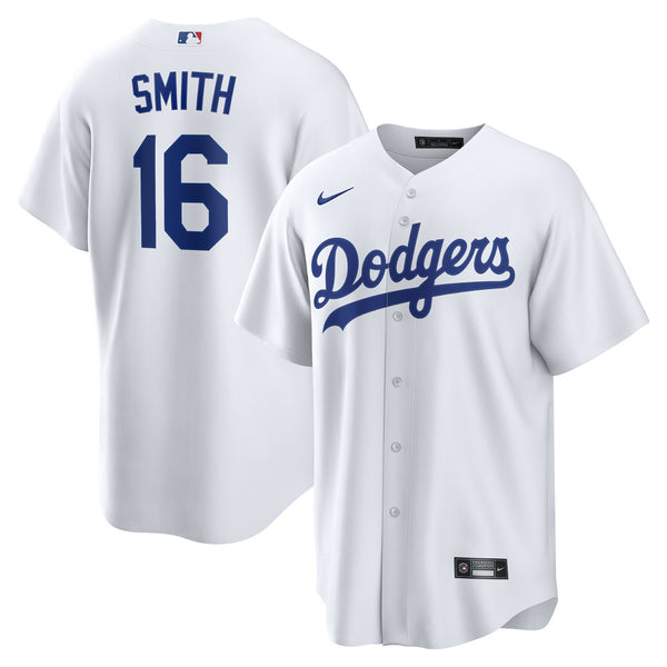 Los Angeles Dodgers Will Smith Nike White Home Replica Jersey