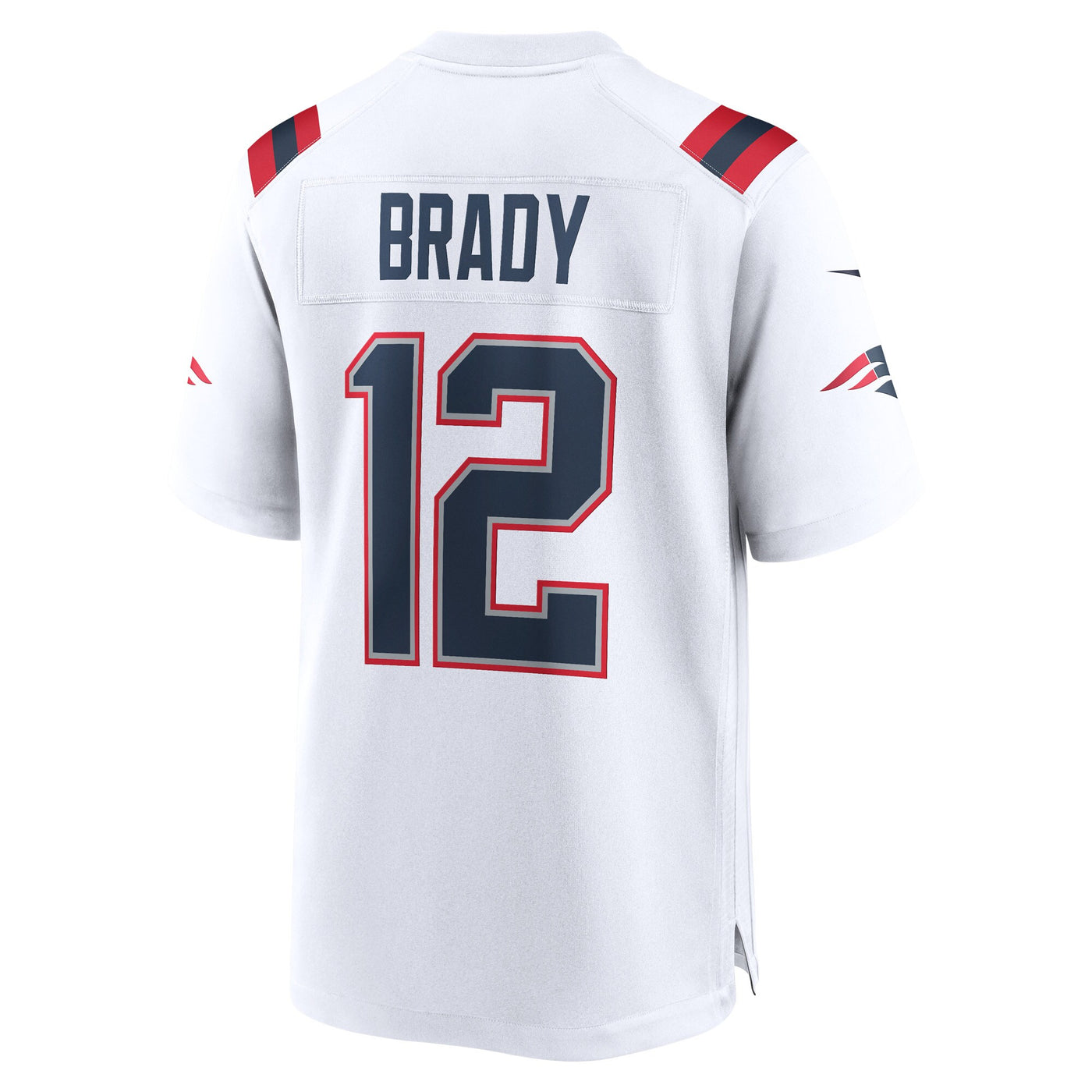 New England Patriots Tom Brady Nike White Retired Game Jersey