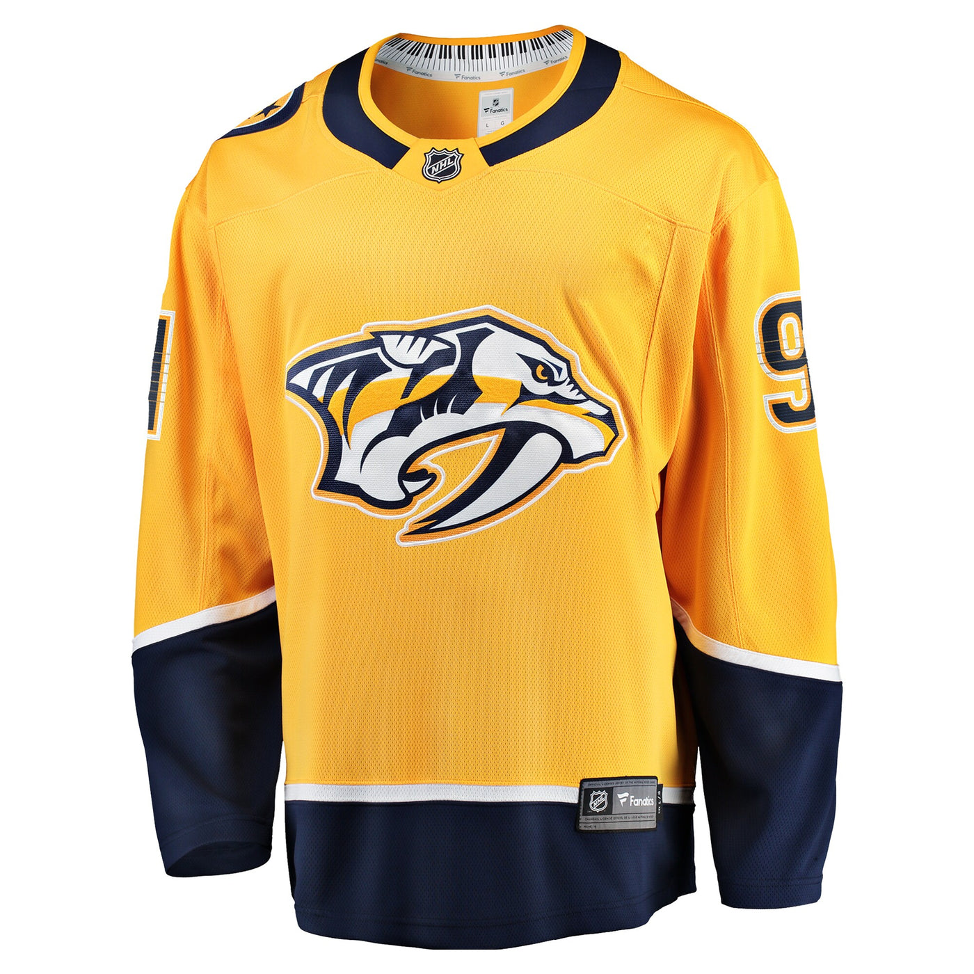 Nashville Predators Steven Stamkos Fanatics Gold Home Premier Breakaway Player Jersey