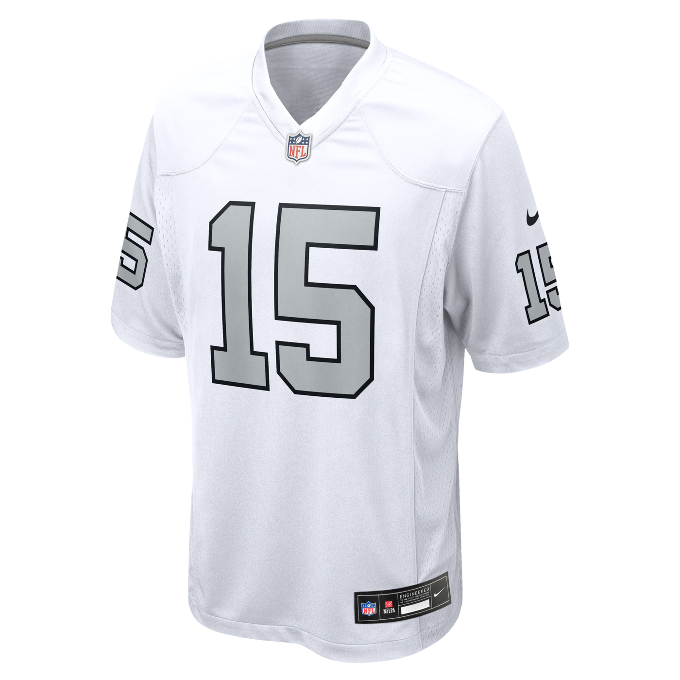 Las Vegas Raiders Fernando Mendoza Nike White Alternate Game Player Jersey