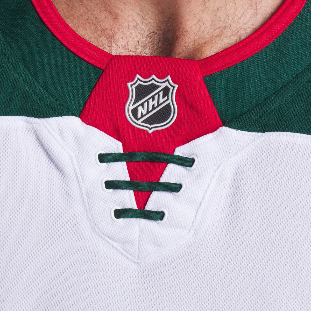 Minnesota Wild Fanatics White Away Premium Jersey