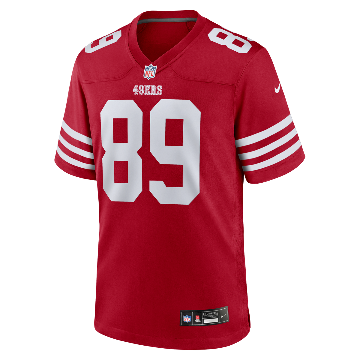San Francisco 49ers Luke Farrell Scarlet Team Game Jersey